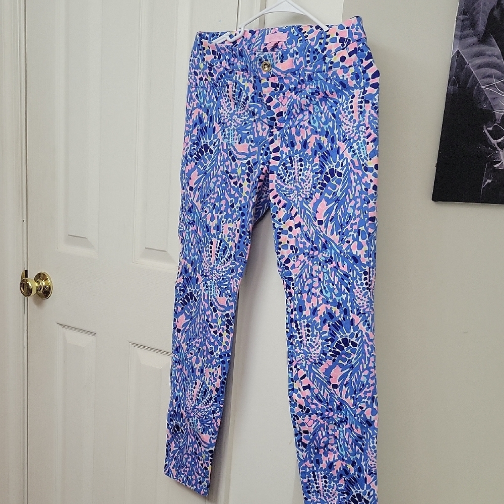 Colorful Patterned Pants - image 1